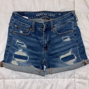 womens american eagle shorts